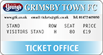 Grimsby Town v Scunthorpe United (Visitors Stand)